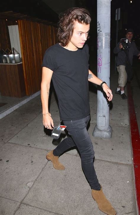 harry styles ysl boots|harry styles chelsea boots.